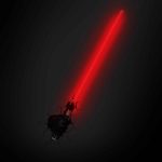 lampe déco murale star wars sabre laser