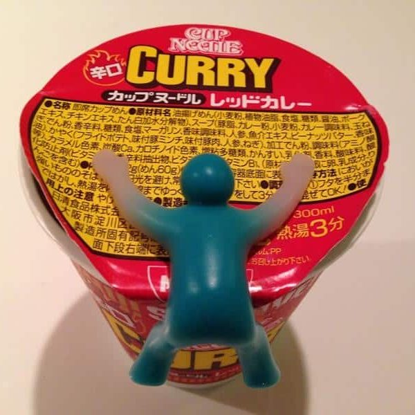 Les nouilles japonaises instantanées ont leur super héro