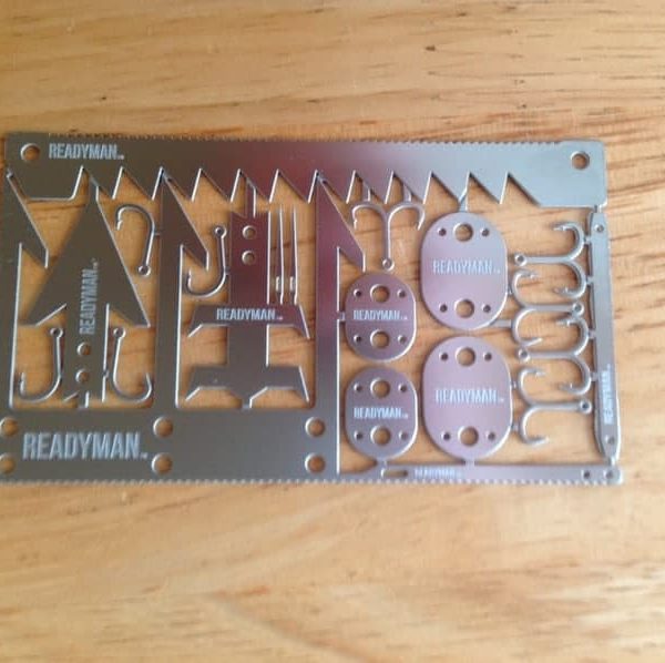 La carte de survie en nature Readyman est un allié discret