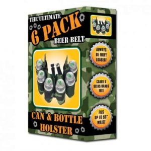 ceinture à pack de bière 6-pack