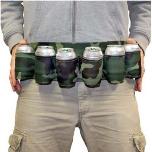 Une ceinture pour garder son pack de bière à proximité