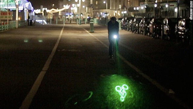 éclairage vélo laser blaze
