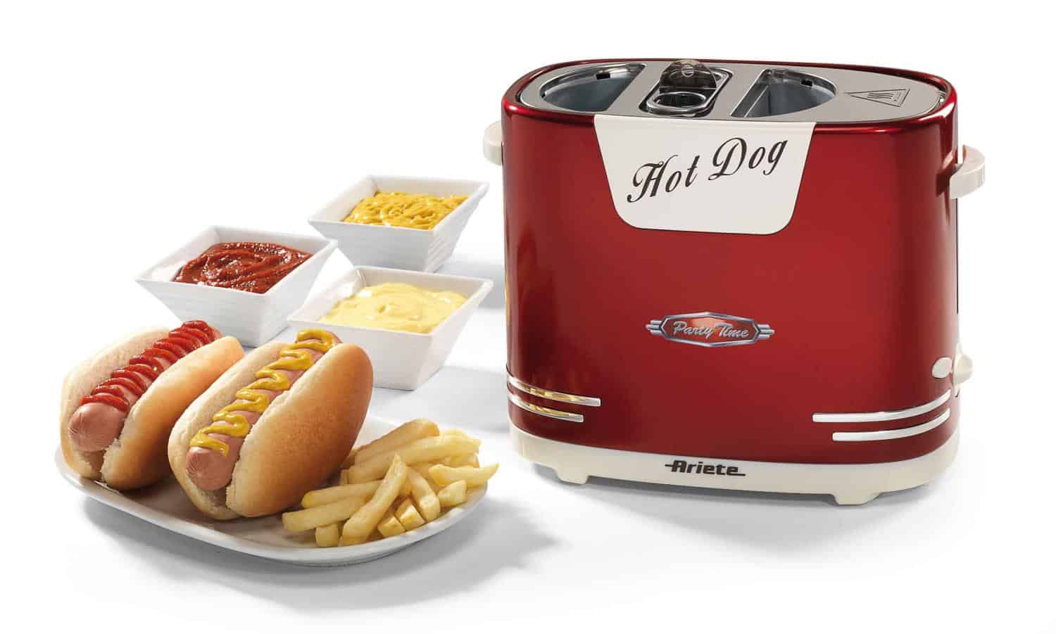 Mini Hot Dog Maker Hot Dog Presse pour Grill Micro-ondes Hot Dog Box BBQ Hot Dog Cuiseur Faisant Loutil pour la Cuisine 
