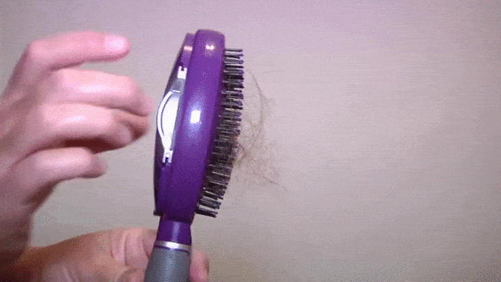nettoyer sa broche à cheveux avec qwik-clean