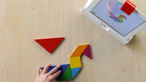 Osmo pour iPad : un jeu éducatif interagissant avec de vrais objets
