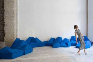 Ce petit canapé design modulable s’adapte à vos envies