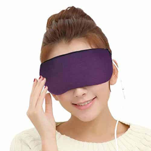 masque oculaire usb anti cerne contre yeux fatigués