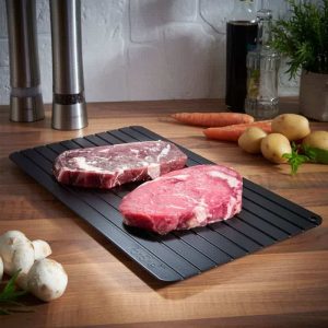 La planche de décongélation rapide VonShef prépare votre viande fissa