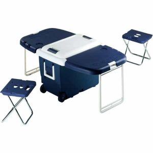 glacière table camping picnic coolbox