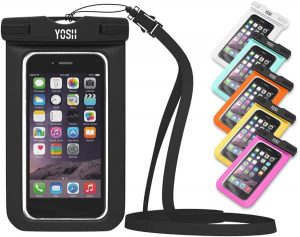 pochette étui étanche waterproof pour smartphone et téléphone portable Yosh