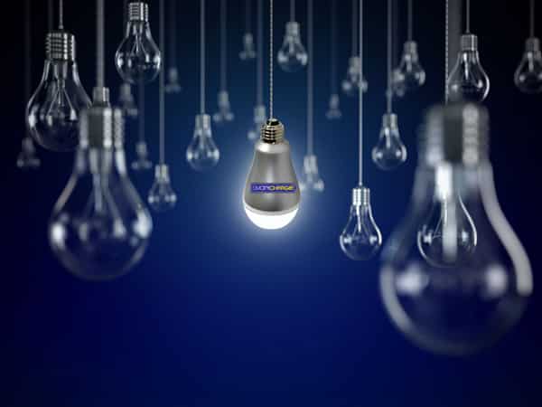 éclairage de secours - nouvelle ampoule rechargeable SmartCharge LED
