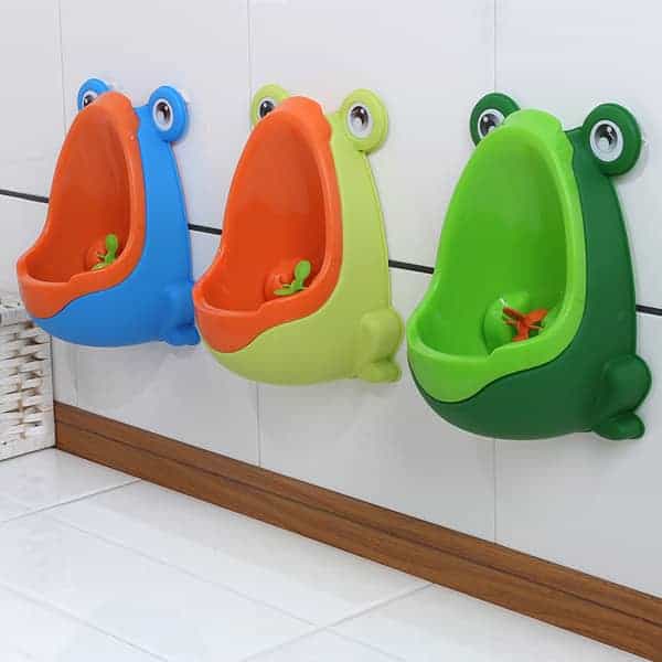 PW TOOLS Urinoir Pingouin Pour Garçon – Pot D'Apprentissage à La Propreté Avec Moulin à Vent | Hauteur Réglable, Anti-Éclaboussures