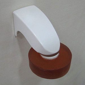 porte-savon magnétique blanc design