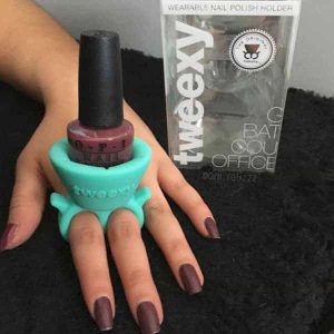 support bague porte vernis à ongle Tweexy