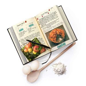 Livre de cuisine diy my family cook book