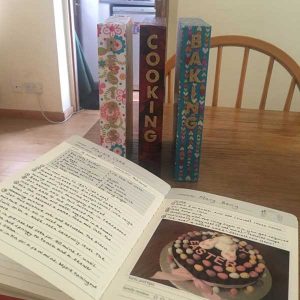 cahier de recettes vierge my family cookbook