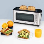 toaster grille pain transparent design en inox h.koenig view7