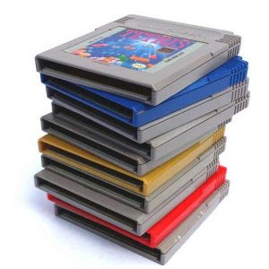 pile de cartouches de jeu Game Boy