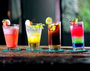 différents types de cocktails