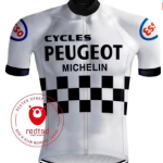 Maillot de cyclisme vintage Peugeot