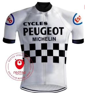 Maillot de cyclisme vintage Peugeot