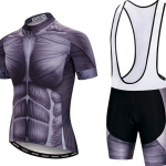 maillot cycliste muscles