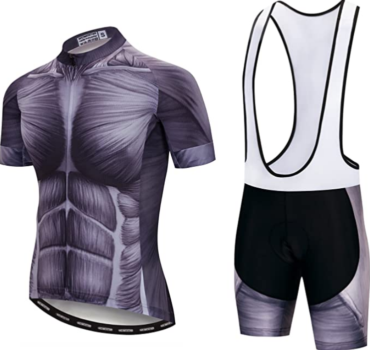 maillot cycliste muscles